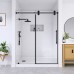 72" GSS-04 Series Frameless Bypass Shower Door with Nano Coating (3/8" Thickness) 