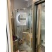 B33 Neo Angle Hinged Shower Door 36"W X 36"W X 72"H (3/8" Thickness)