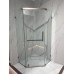 B33 Neo Angle Hinged Shower Door 36"W X 36"W X 72"H (3/8" Thickness)