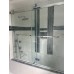 60" GDS-01 Series Frameless Bypass Tub Shower Door with Nano Coating (3/8" Thickness)