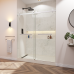 60" GDS-01 Series Frameless Bypass Shower Door with Nano Coating (3/8" Thickness)