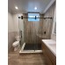 49" GSS-04 Series Frameless Bypass Shower Door with Nano Coating (3/8" Thickness)