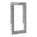 HSQ 8x8 Stainless Steel 8-inch Back-to-Back Shower Glass Door Square Pull Handle